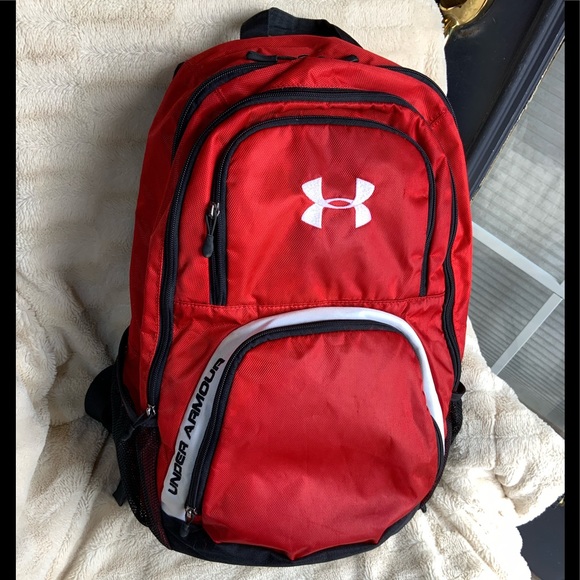 under armour red bag